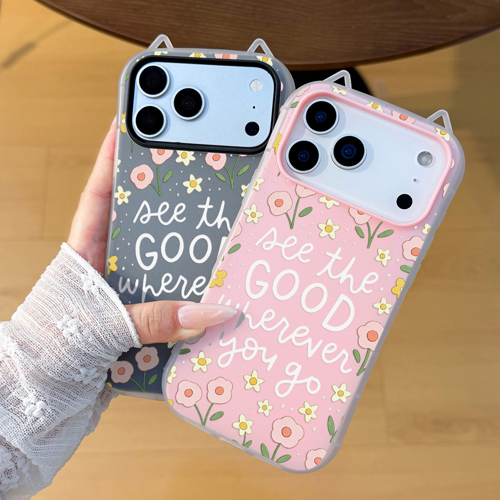 Flower Matte Phone Case For iP - Apple Iphone 15 评论和价格