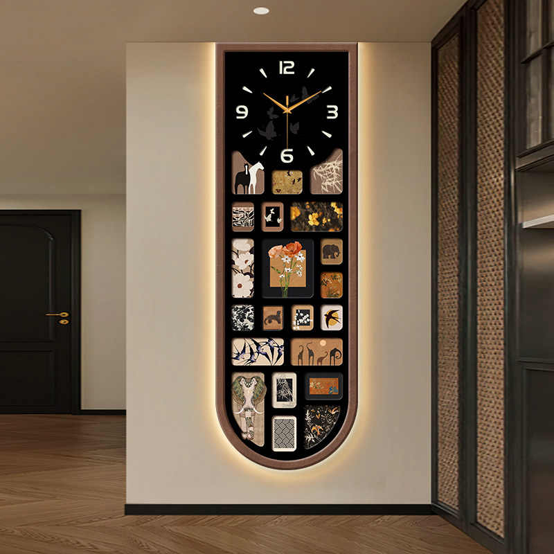 Vertical Security Wall Clock U - Luxury Lifestyle Aesthetics 评论和价格