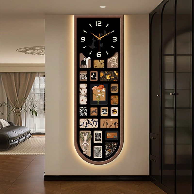 Vertical Security Wall Clock U - Luxury Lifestyle Aesthetics 评论和价格