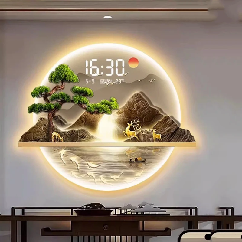 Chinese Style Design Wall Cloc - Luxury Lifestyle Design 评论和价格