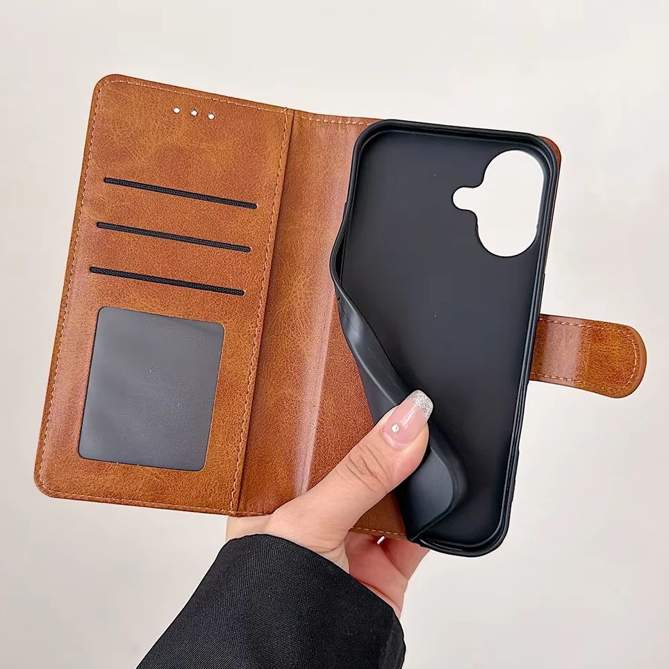 Flip Wallet PU Leather Phone C - Leather Card Wallet 评论和价格