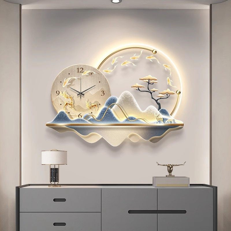 Art Mural Led Clock Wall Luxur - Luxury Lifestyle Aesthetics 评论和价格