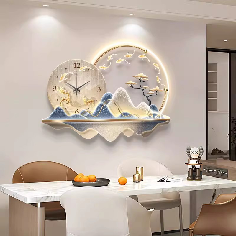 Art Mural Led Clock Wall Luxur - Luxury Lifestyle Aesthetics 评论和价格