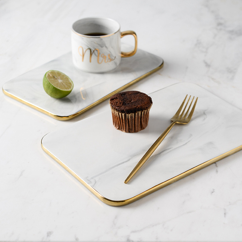 Marble Ceramic Cutting Board w - Marble Serving Board 评论和价格