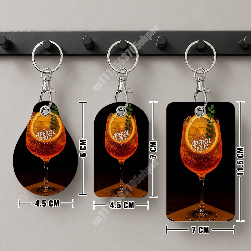 Orange Prosecco A-Aperol S-Spr - Leather Card Wallet 评论和价格
