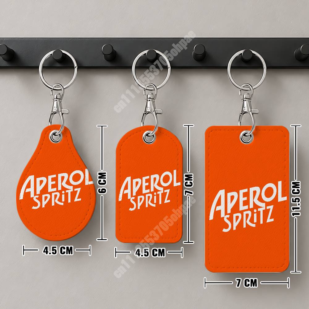 Orange Prosecco A-Aperol S-Spr - Leather Card Wallet 评论和价格